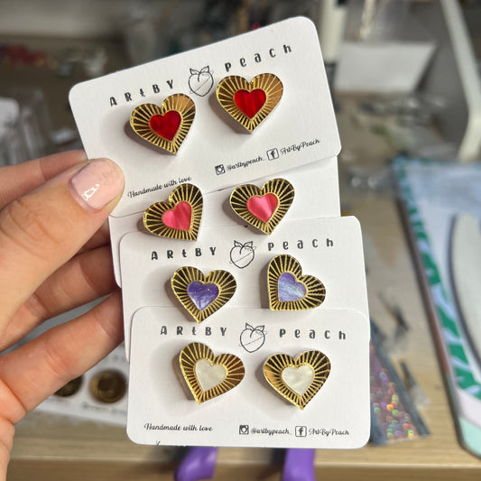 Beating Heart Studs